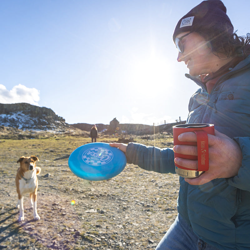12oz-camp-mug-f6 insulated_camp_mug_12oz_woman_dog_frisbee_square.jpg