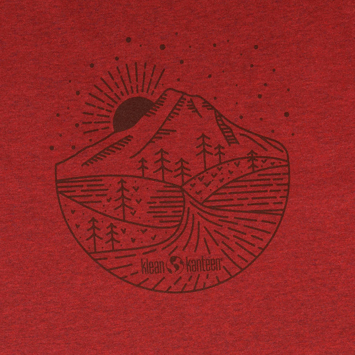 backyard-t-shirt-w9 klean_shirt_mountainscape_front_closeup_lifestyle.jpg